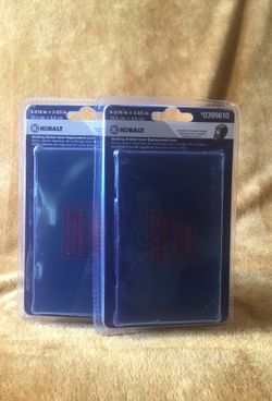 2 x Kobalt 4-3/16” x 2-3/5” Welding Lens- SGY-L11