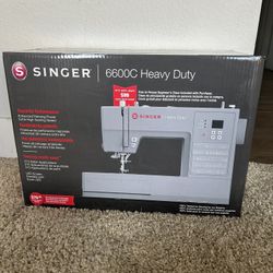 SINGER® Heavy Duty 6600C Sterling Sewing Machine