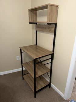 Kitchen Baker's Rack / Coffee Bar Storage Shelf
