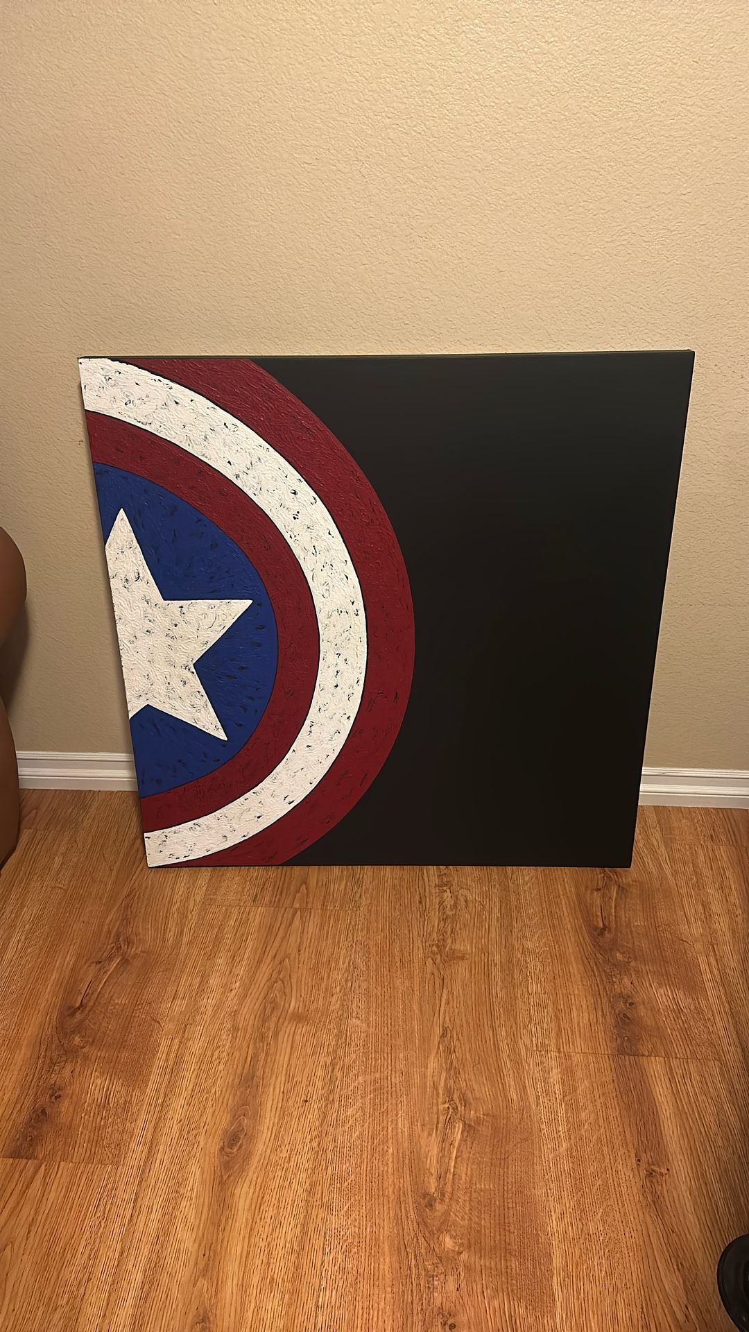 3’x3’ Captain America Painting