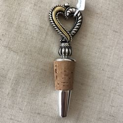 Callie Wine Stopper, color silver