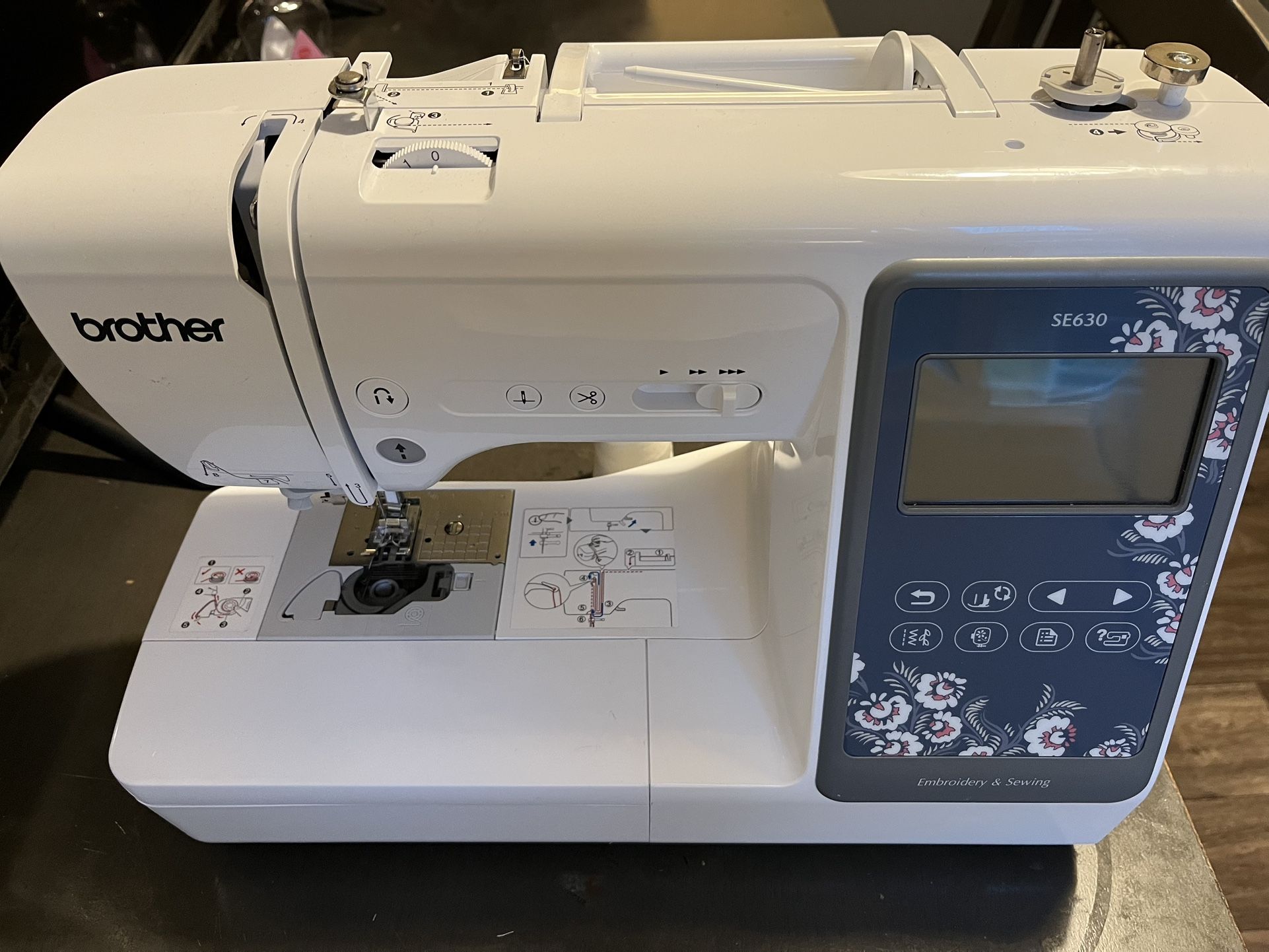 Embroidery And Sewing Machine