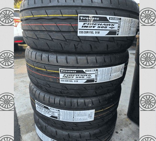 235 35 19 Firestone Brand New Set of 4