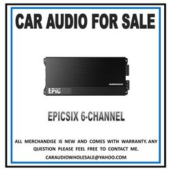 Audio control epic 6 channel