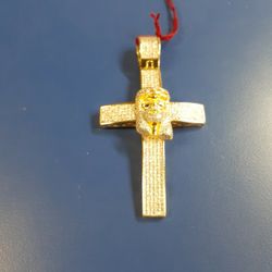 Stone Pendant 10k  17.1 Gr