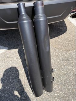 Stock Harley Davison exhaust