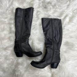 BareTraps Charcoal Riding Boots
