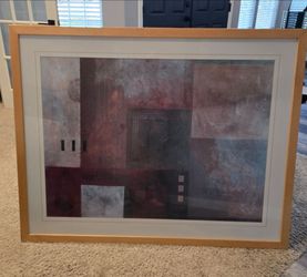 Large abstract wall art