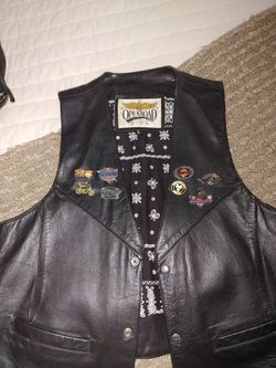 Biker Vest Size Large