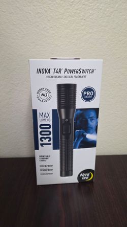 Tactical LED Flashlight T4R 1300 Lumen