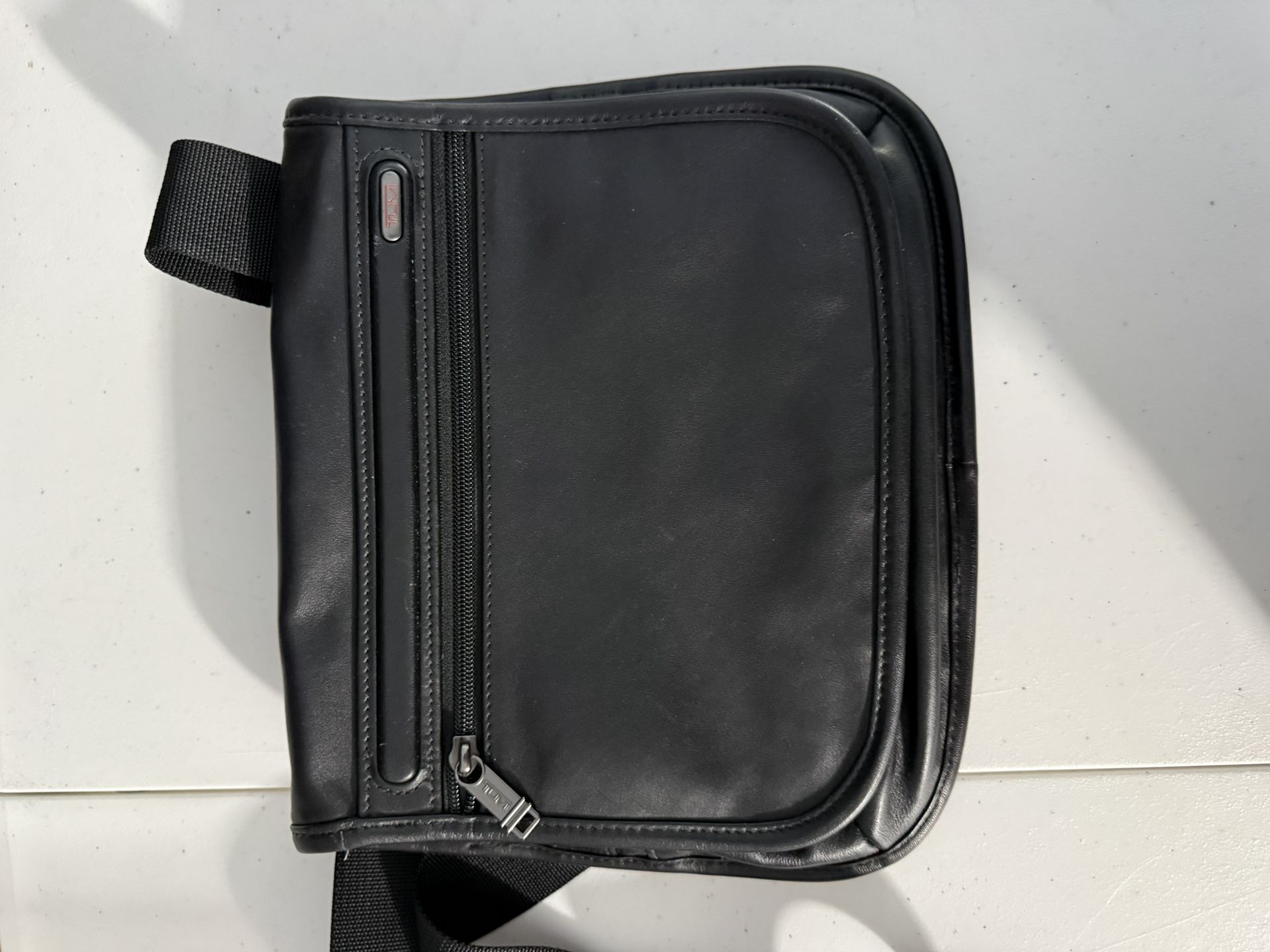 Tumi All Leather Crossbody/sling Bag