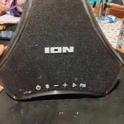 Ion Triumph Boombox Speaker With Alluminating Lights