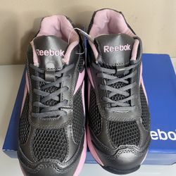 NWB Reebok Ketee Women's Steel Toe Athletic Cross Trainer Shoe Pink 7.5 W