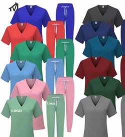 Nurse Scrubs Uniforme dé Enfermera