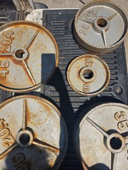 250 pounds olympic weights