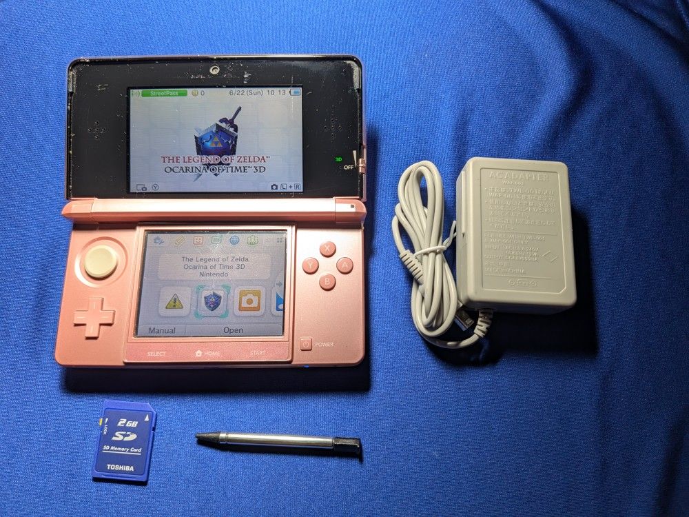 3ds Usa Version Pink