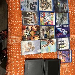 Lot Of Movies And DVD Player