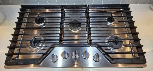 Whirlpool Cooktop Gas 36 Inch
