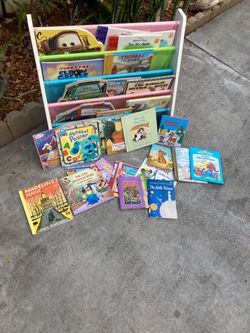 Book holder and books