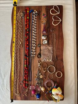 Lot of Key chains, bag straps,  buckles, necklaces for jewelry makers, ring clips, purse chain