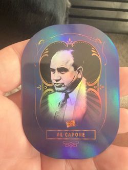 🔥 2025 PIECES OF THE PAST AL CAPONE RARE BLUE OVALOSITY PARALLEL – THE MOBSTERS 🔥