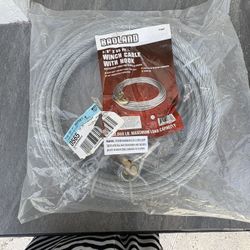 Badland 2 x 3/8 x 65 ft. Winch Cable with Hook. 