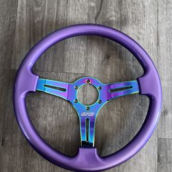 DnD Purple Steering Wheel 
