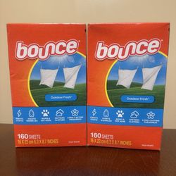 Bounce . Dryer Sheets.