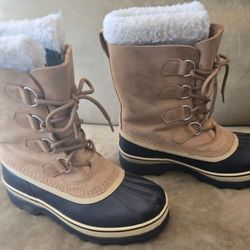 Sorel Caribou Waterproof Snow Boots, Women's Size 8