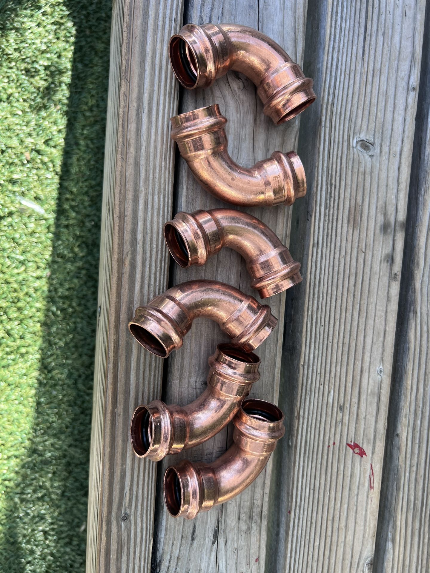 Press Copper Fittings 1” Elbows
