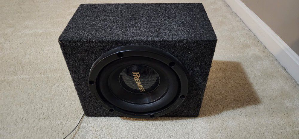 Car Subwoofer With 10" Pioneer Premier Driver