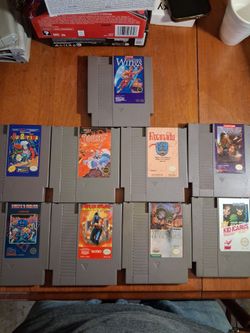 Nintendo NES games all are in good condition pick up only $10 each cleaned and tested