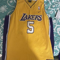 LA Lakers Robert Horry 2xl Jersey Authentic