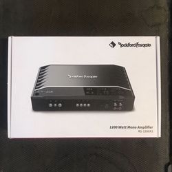 Rockford Fosgate R2-1200x1 Amplifier 1200 Watts RMS Monoblock Bass Amplifier