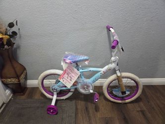 Huffy Bike frozen Kids Girl 16 new Ready to ride good condition