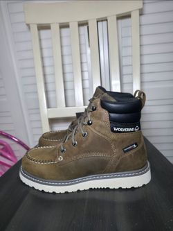 Wolverine Trade Wedge Moc Toe Waterproof Work Boots Men's Size 9 M