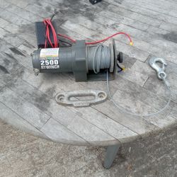 2500 Pd Winch For Atv Or Truck