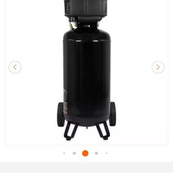 Husky 27 Gal. 200 PSI Oil Free Portable Vertical Electric Air Compressor