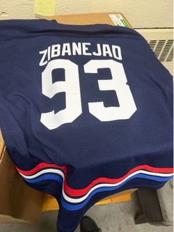 Mika Zibanejad Jersey L/XL Rangers Fanatics Premium- used