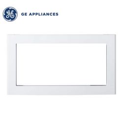 GE 30 in. in x 18.9-in Built-in / Countertop Microwave Trim kit (White)