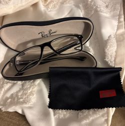 Ray-Ban Black Rectangular Eyeglass Frames