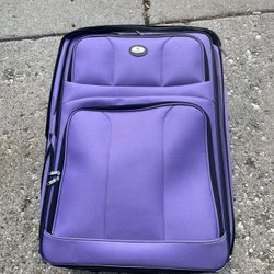 Suitcase On Wheels (purple)