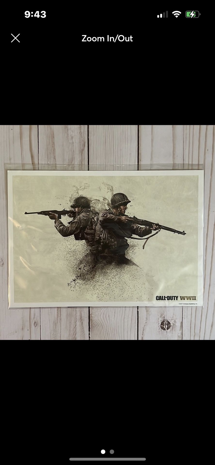 WW2 Call Of Duty Art Work Picture