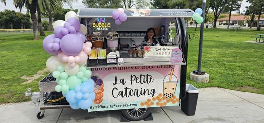 Boba Tea & Bubble Waffle W Ice Cream Baby Shower