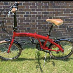 MIAMI Citizen Bike 20" 6-speed Folding Bike with Steel Frame