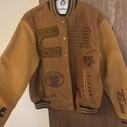 Travis Scott X Fragment Design Varsity Jacket