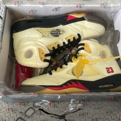 Off White Jordan 5 Sail Size 11.5 