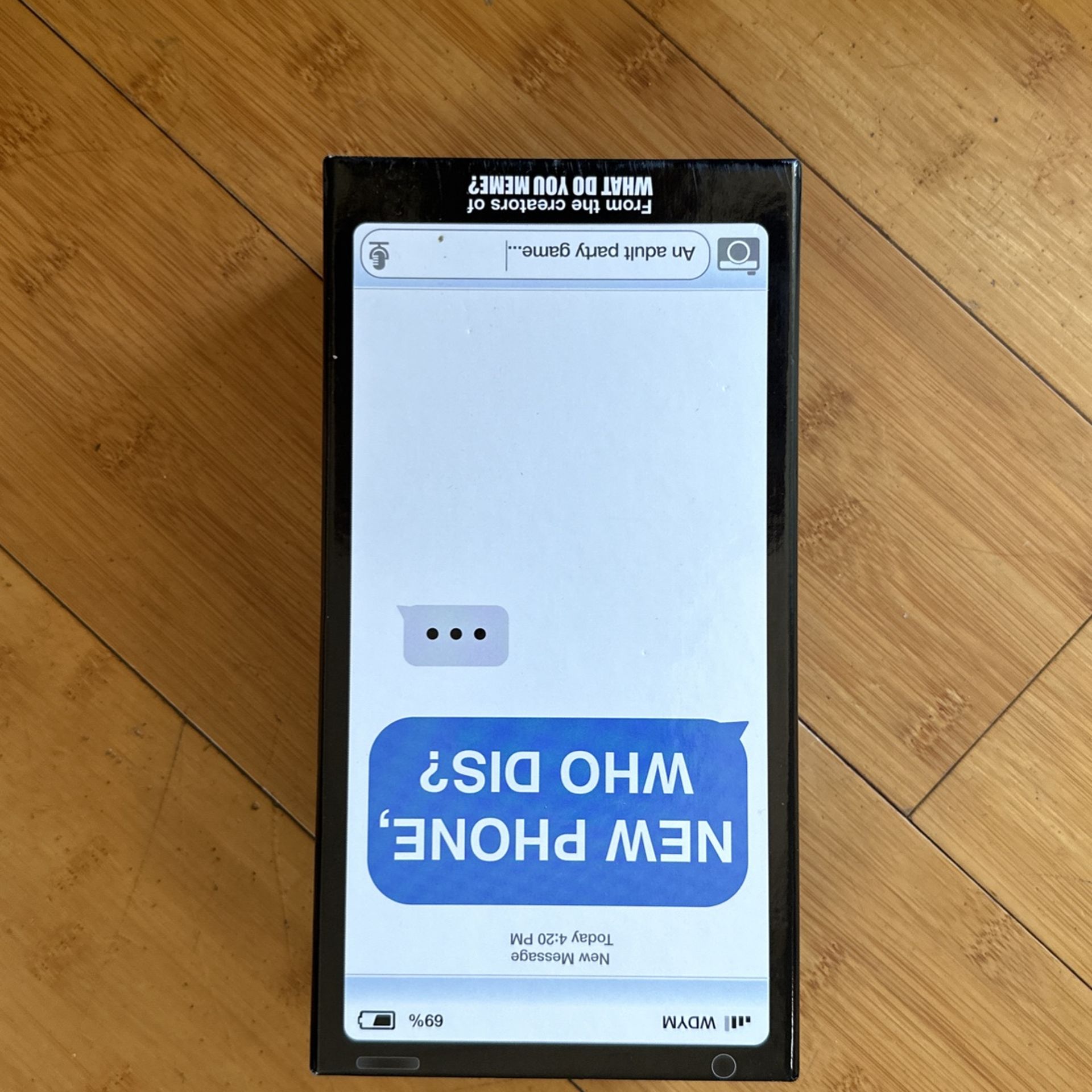 New Phone Who This (Adult Board Game)