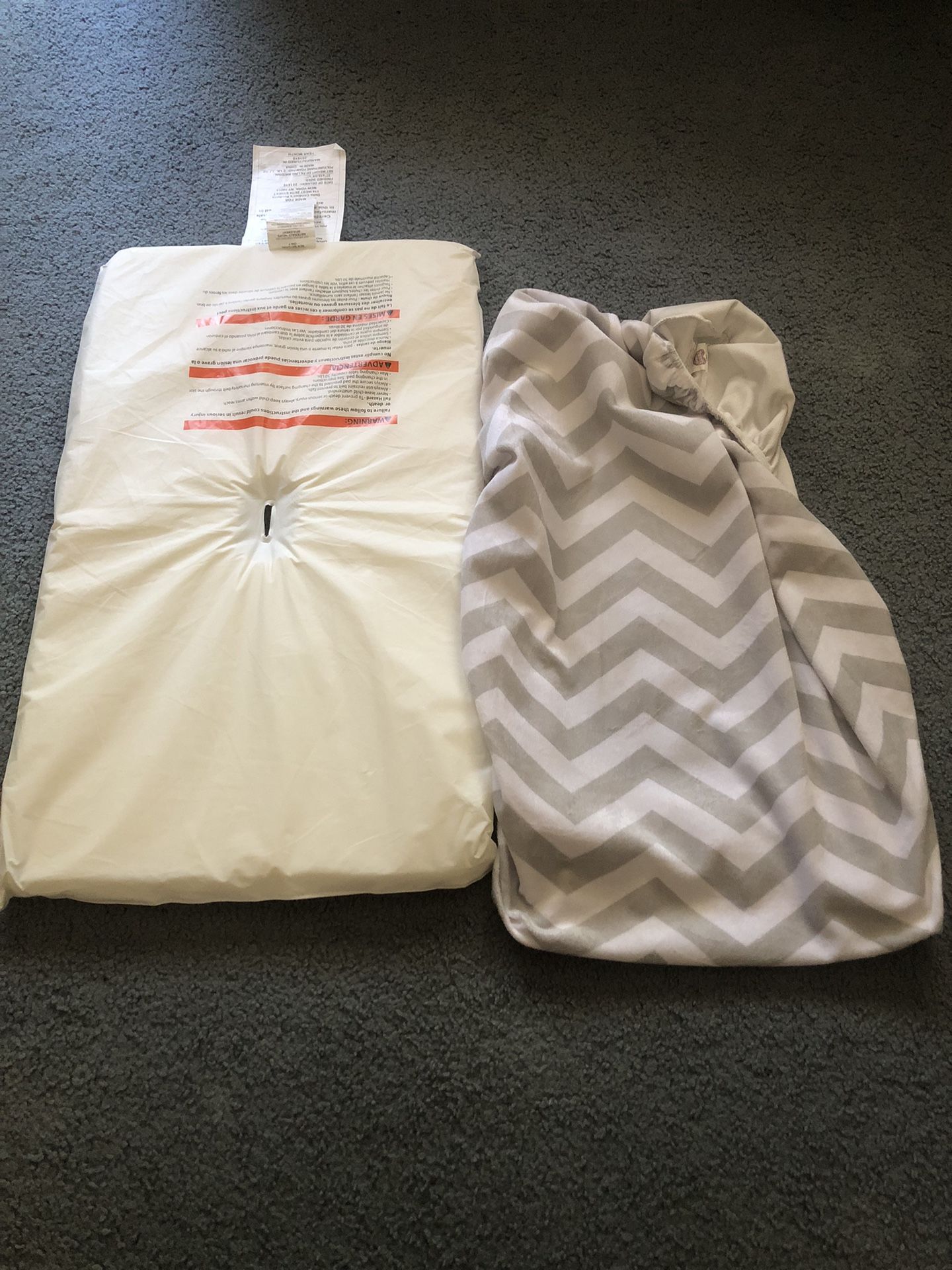 Changing Table Pad And Cover