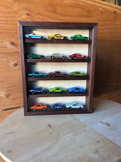 Hot wheels with display $40